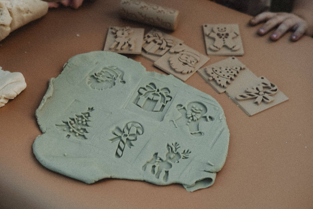 Kinfolk Pantry - Christmas Eco Stamp Set - Playdough Tool