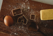 Load image into Gallery viewer, Kinfolk - Gingerbread House Cutter Set - Eco Playdough Tool
