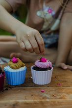 Load image into Gallery viewer, Kinfolk - Cupcake Mould Set Berry Sweet - 3 Eco Sensory Tool
