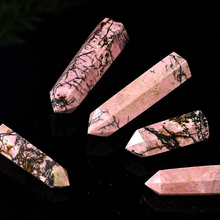 Load image into Gallery viewer, Moon Rituals - Atural Rhodonite Tower | Emotional Healing &amp; Self-Love Crystal Point
