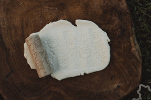 Kinfolk Pantry - Santa Christmas Roller - Pattern Playdough Roller