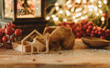 Load image into Gallery viewer, Kinfolk - Gingerbread House Cutter Set - Eco Playdough Tool
