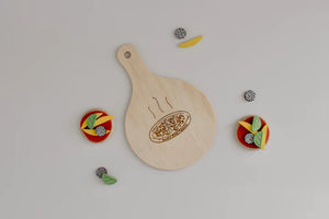 Beadie Bug Play - Wooden Pizza Paddle