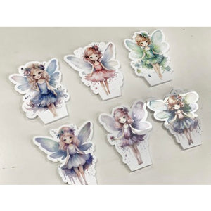 Sass and Spunk - Set of 6 Acrylic Fairies