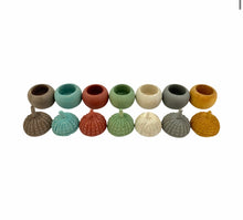 Load image into Gallery viewer, Papoose - Mini Earth Acorn Pots 7 Pieces
