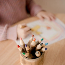 Load image into Gallery viewer, Qtoys -  Tree Colour Pencils With Holder
