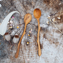 Load image into Gallery viewer, Wild Mountain Child - Handcrafted Twig Spoon
