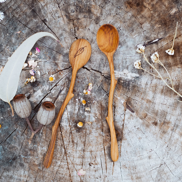 Wild Mountain Child - Handcrafted Twig Spoon