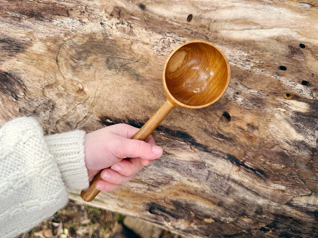 Papoose - Teak Full Moon Scoop Spoon