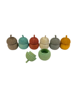 Papoose - Mini Earth Acorn Pots 7 Pieces