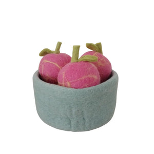 Petit Felt Treats - Felt Bowls Blue