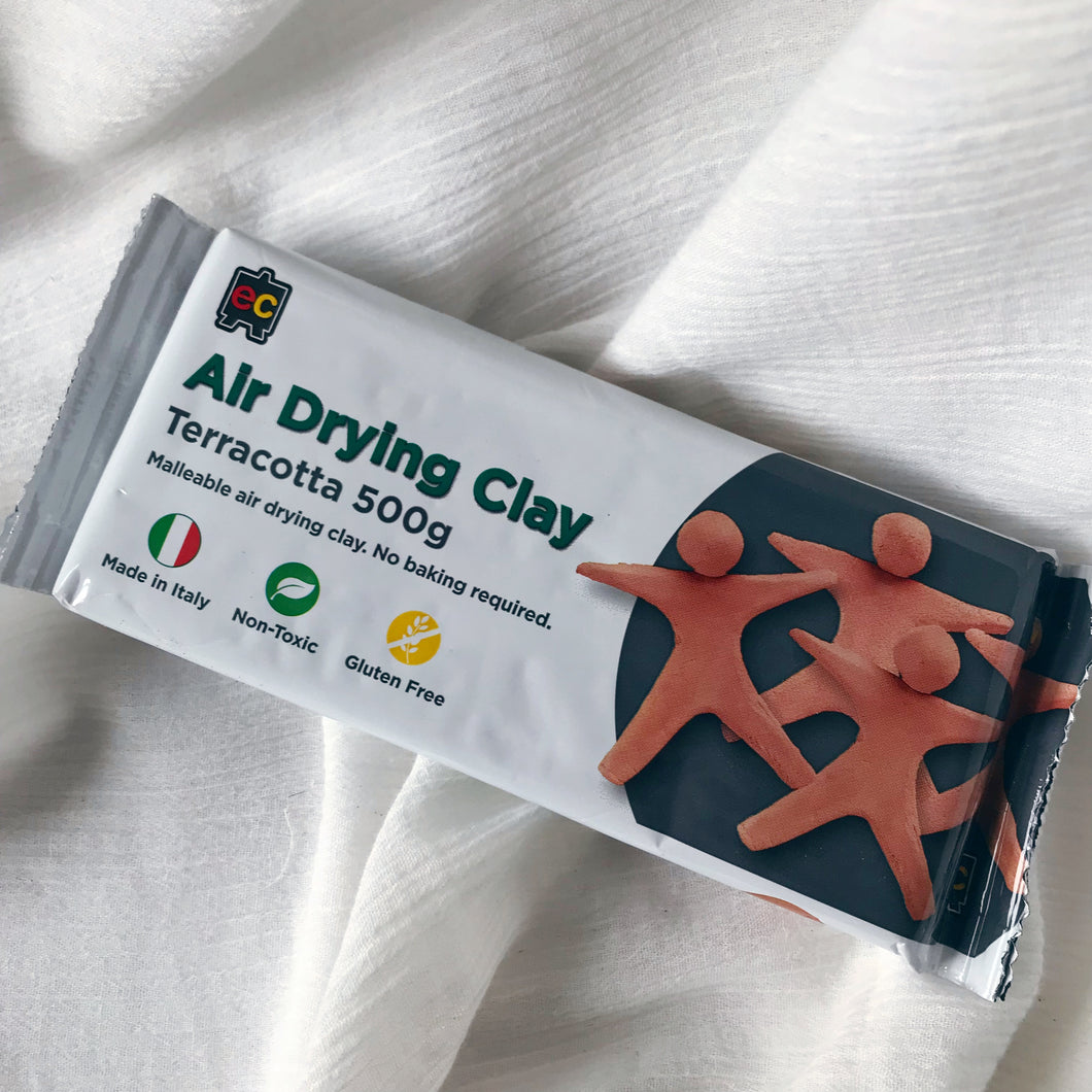 Air Drying Clay - Terracotta 500 grams