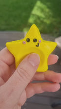 Load and play video in Gallery viewer, Curious By Nature Sensory Play - Susie Star Worry Stone
