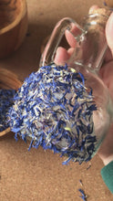 Load and play video in Gallery viewer, Botanicals- Organic Cornflower Petal Confetti for Nature Play 8grams
