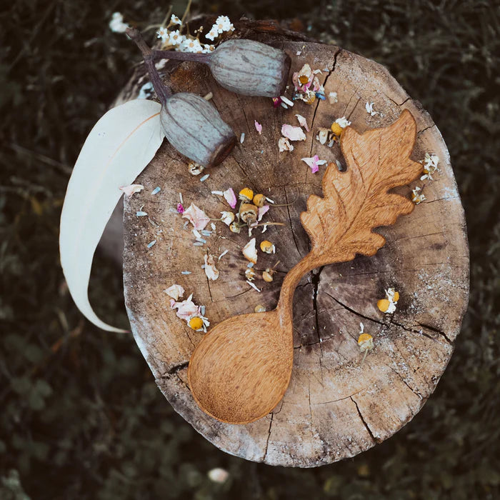 Wild Mountain Child - HANDCRAFTED LEAF SPOON