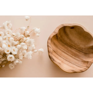 Qtoys - Flower Wooden Bowl