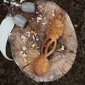 Wild Mountain Child - HANDCRAFTED DAISY SPOON