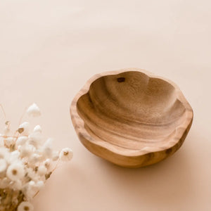 Qtoys - Flower Wooden Bowl