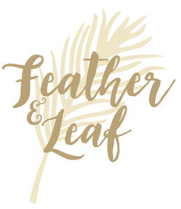 Feather and Leaf Gift Card