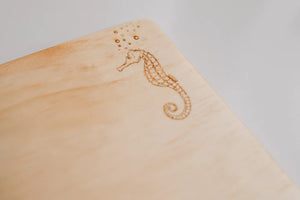 Beadie Bug Play - Wooden Playdough Board - Ocean