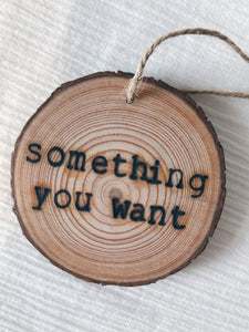 Christmas Gift Tags - Something you Wear, Read, Need, Want